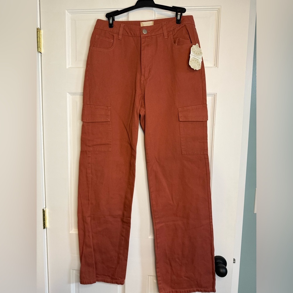 Altar’d State Burnt Orange Cargo Pant